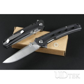 Blood wolf fast opening axis 9CR18MOV blade hunting knife UD405451